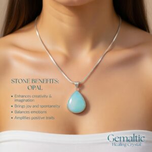 Natural Opalite Pendant