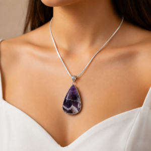 Natural Amethyst Pendant