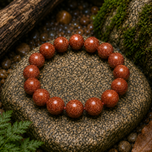 Natural Goldstone Bracelet - 14mm
