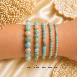 Natural Amazonite Bracelet | Calm & Balance Crystal Bracelet