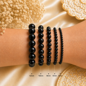 Natural Tourmaline Bracelet | Protection & Balance Crystal Bracelet