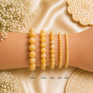 Natural Celestite Bracelet | Peace & Serenity Crystal Bracelet