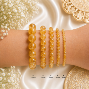 Natural Citrine Bracelet | Wealth & Success Crystal Bracelet