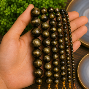 Natural Golden Obsidian Loose Beads Genuine Gemstone Beads for Jewelry Making