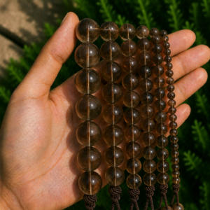 Natural Smoky Quartz Loose Beads – Genuine Gemstone Beads for Jewelry Making | DIYSM