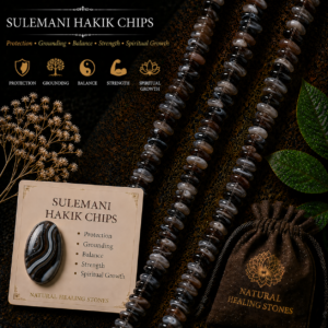 Natural Sulemani Hakik Chips Beads Strand