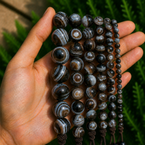 Natural Sulemani Hakik Loose Beads – Genuine Gemstone Beads for Jewelry Making | DIYSM