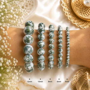 Tree Agate Bracelet | Genuine Gemstone Bracelet for Daily Wear | DIYSM
