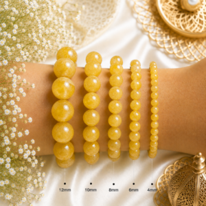Natural Yellow Sapphire Bracelet | Success Crystal Bracelet