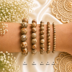Natural Mariam Jasper Bracelet | Grounding Crystal Bracelet
