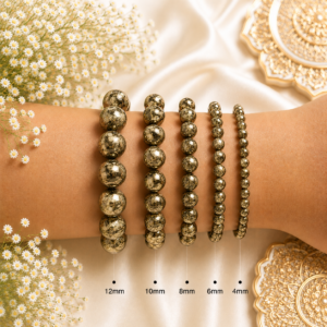 Natural Pyrite Bracelet | Money Magnet Crystal Bracelet