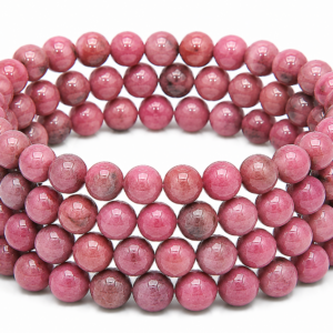 Thulite Wrap Bracelet 23 Inch Rubber String Bracelet Cum Necklace