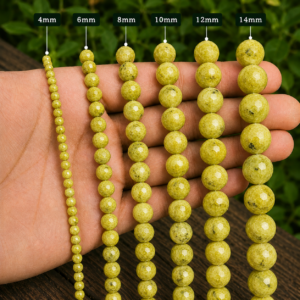 Serpentine Faceted Loose Beads Round 15 Inch Strand