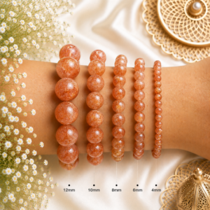 Natural Sunstone Bracelet | Joy & Positivity Crystal Bracelet
