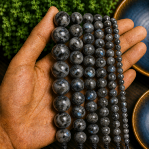 Larvikite Loose Beads