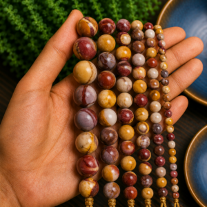 Mookaite Loose Beads Genuine Gemstone Beads for Jewelry Making